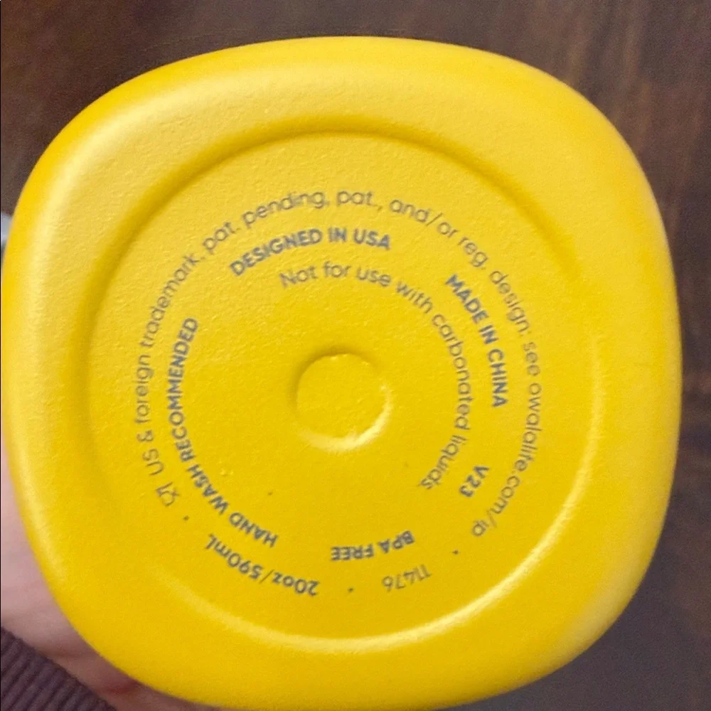 Owala Yellow Insulated Travel Mug - Picture 4 of 4